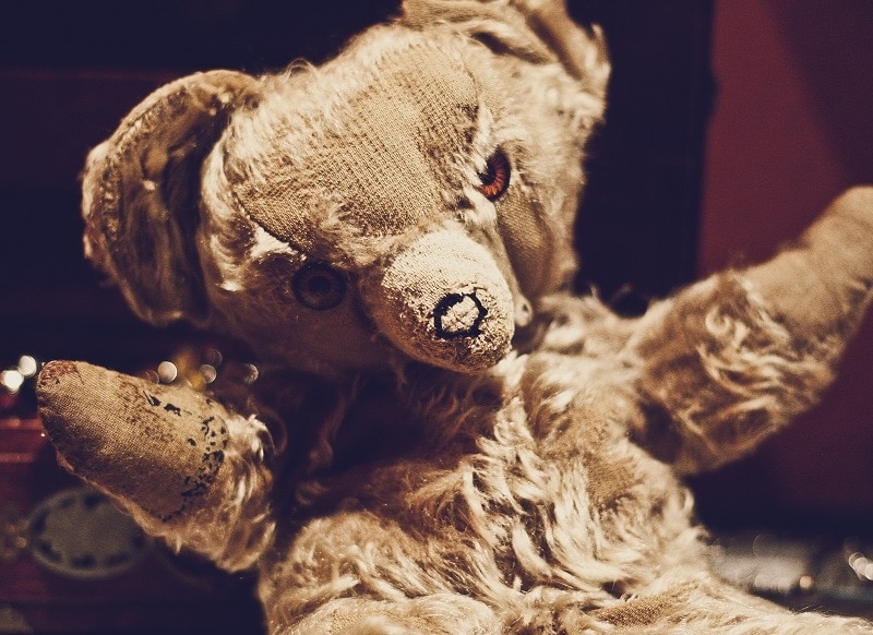 old stuffed toy