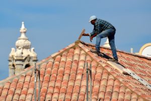 roofer wearing shoes