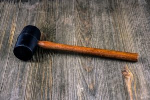 rubber mallet