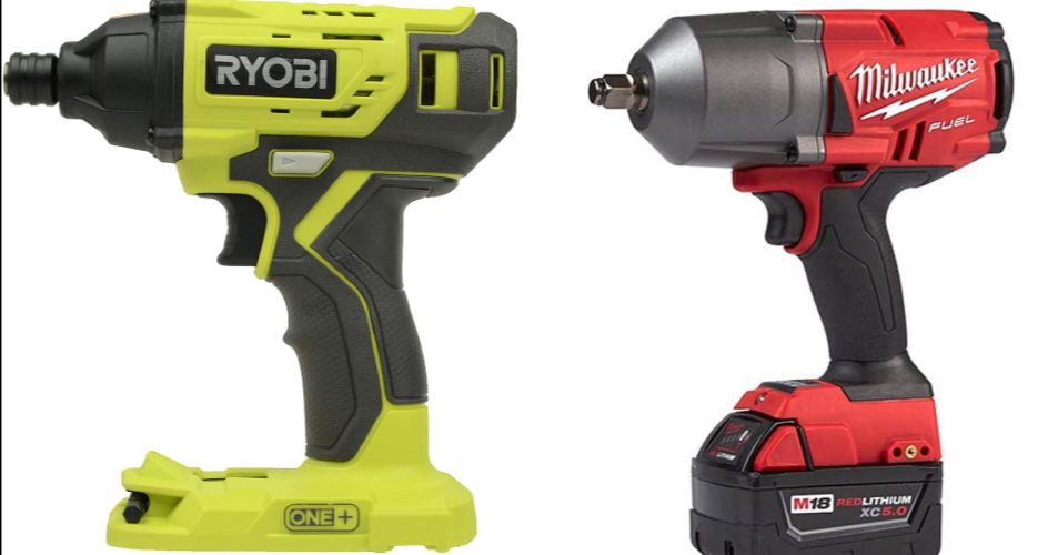 Ryobi vs milwaukee online impact driver