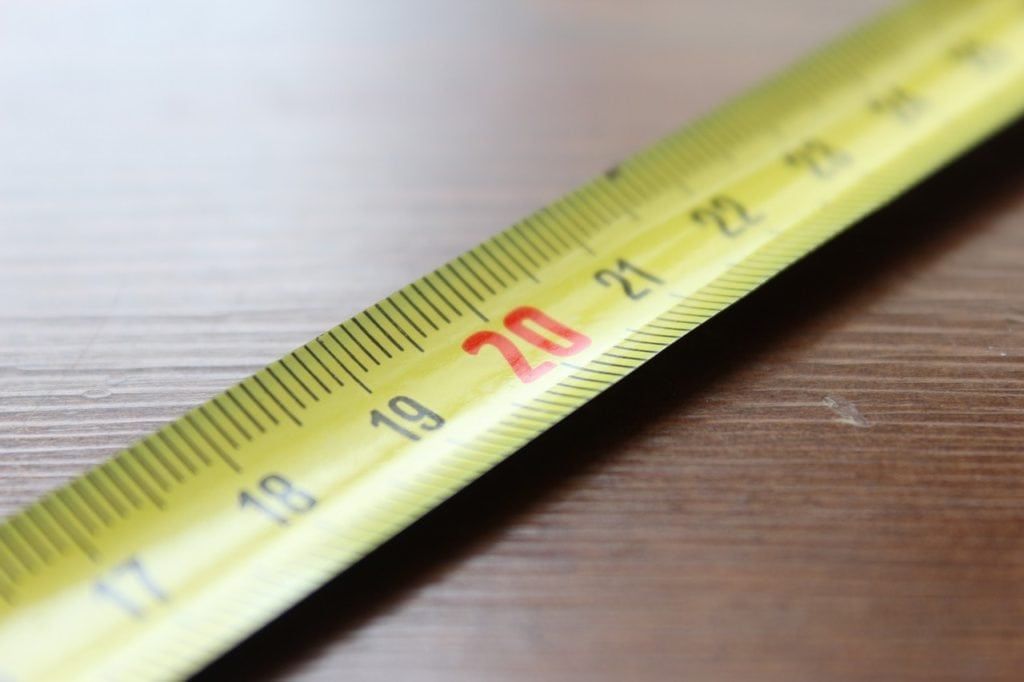 tape measure close up