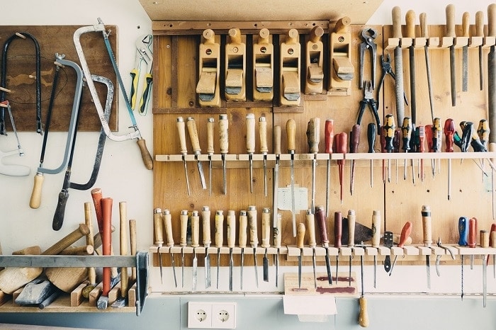 how to build garage shelves