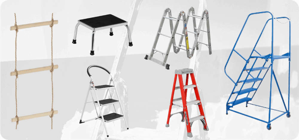 Step Ladder Safety Set Cartoon Vector Illustration 17407262, 55% OFF