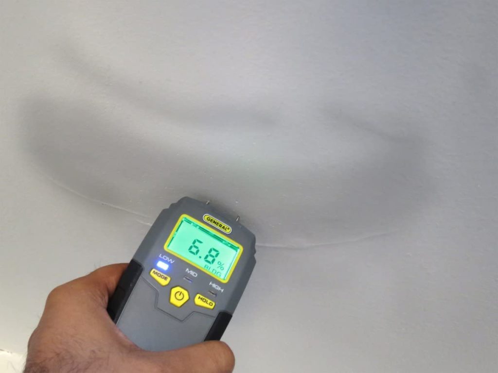 using General Tools MMD4E Digital Moisture Meter