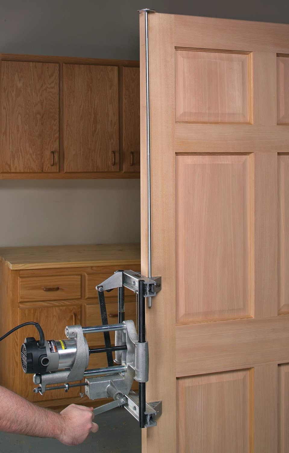 using PORTER-CABLE 513 Lock Mortiser