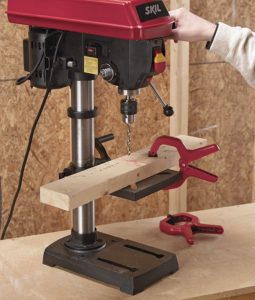 using SKIL 3320-01 10-Inch Drill Press