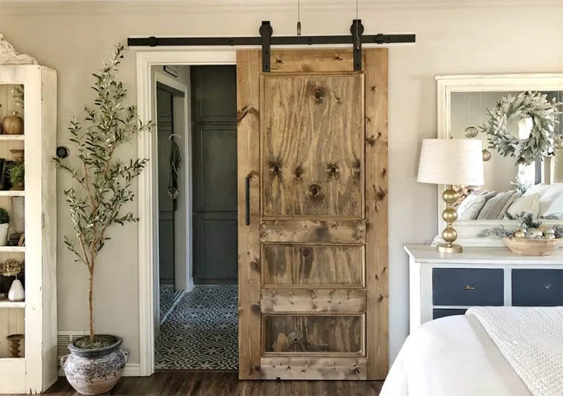 Beautiful Barn Door from Hip and Humble Style