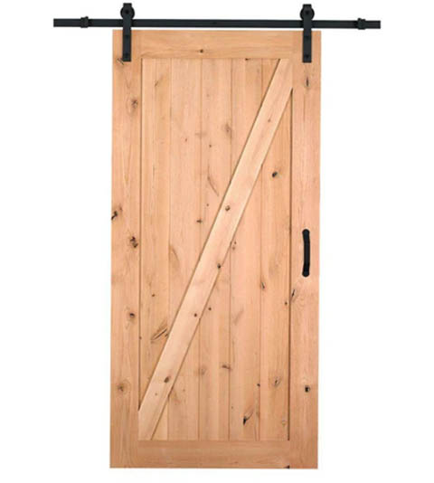 DIY Z Barn Door from MJC Hardware