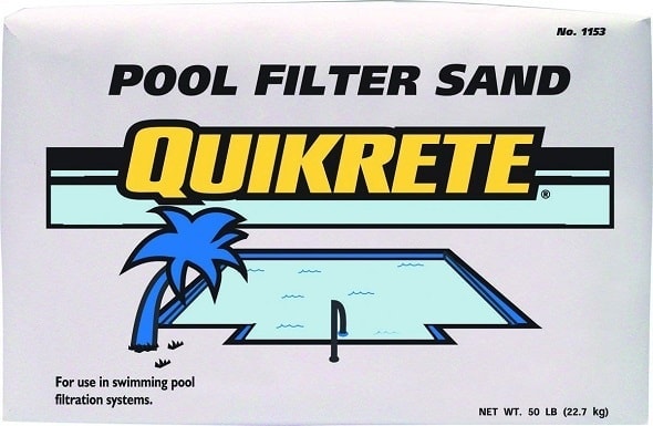 Quikrete Pool Filter Sand Swimming