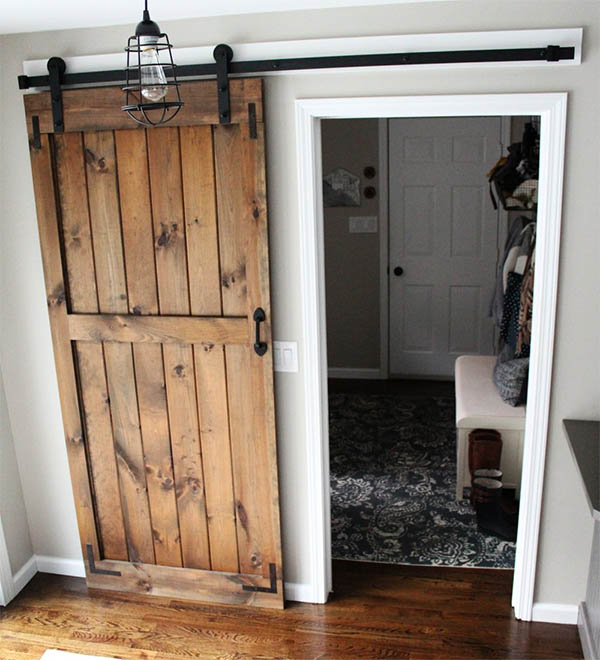 Sliding Barn Door from The Decor Formula