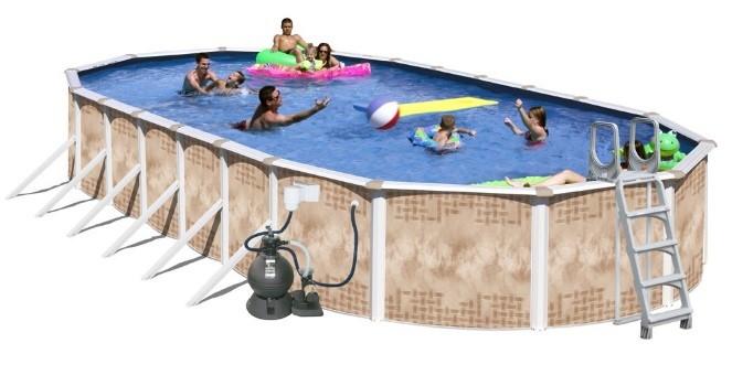 10 Best Above Ground Pools Of 2024 Reviews Top Picks House Grail   Splash Pools Oval Deluxe Pool Package 