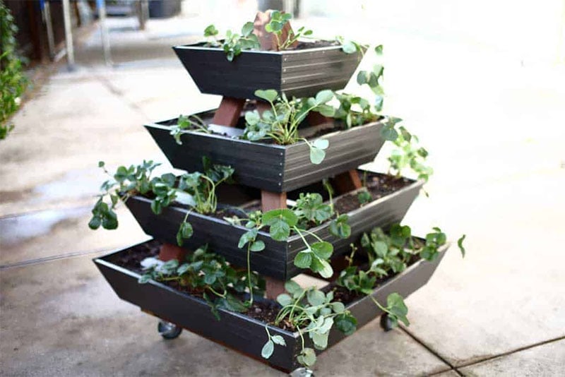 9 DIY Pyramid Planter Plans You Can Build Today (with Pictures) | House ...