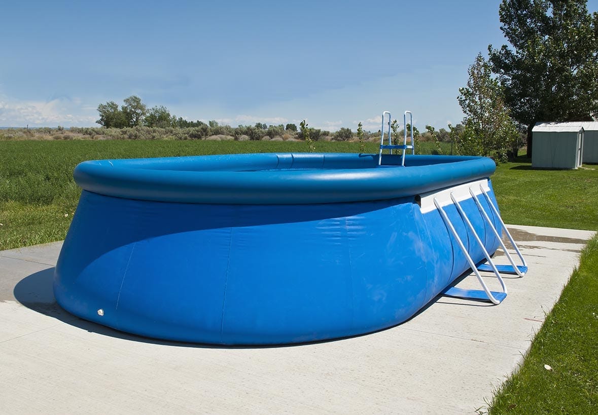 Above Ground Pool On Grass, What To Put In Your Above Ground Pool When You Open It