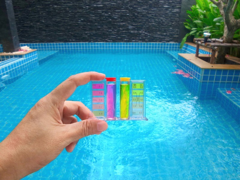 check the pH of your pool