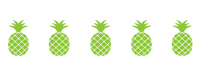 Divider-pineapple
