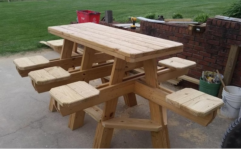 DIY Picnic Table Plan