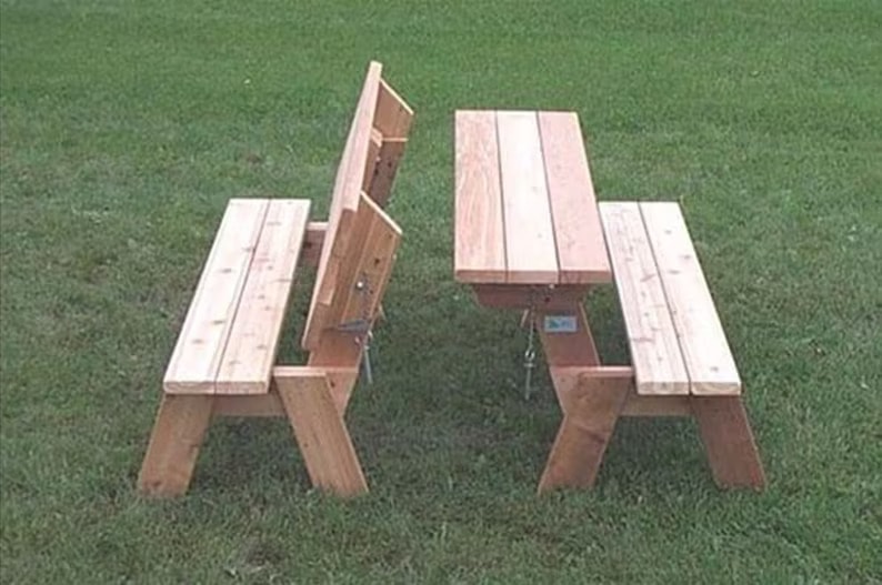 DIY Folding Picnic Table Plan