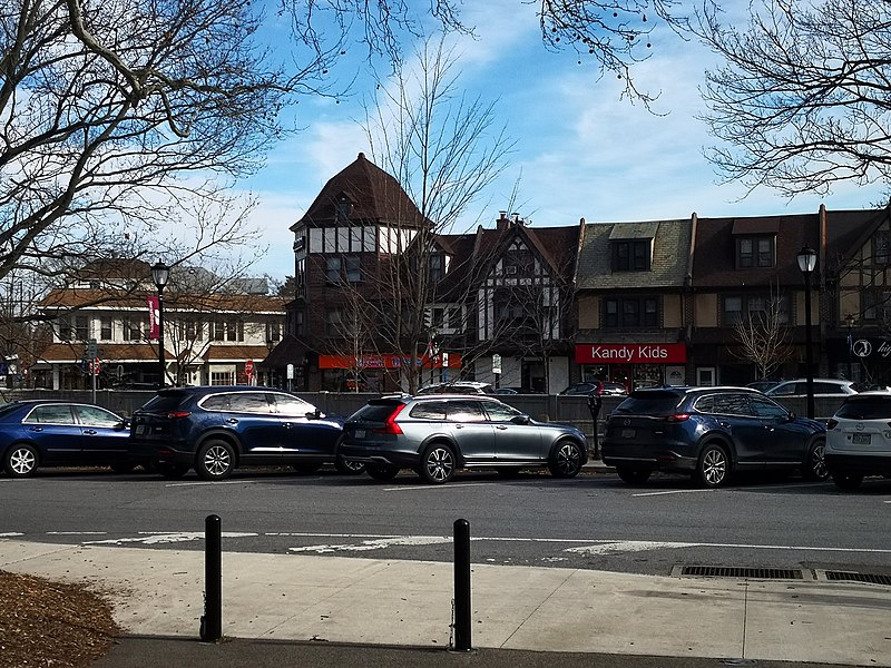 Swarthmore ville from South Chester Rd