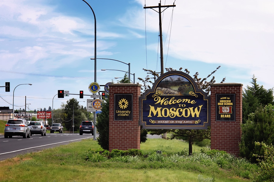 Welcome to Moscow, Idaho