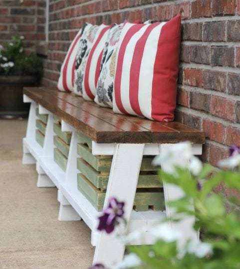 diy farmhouse bench