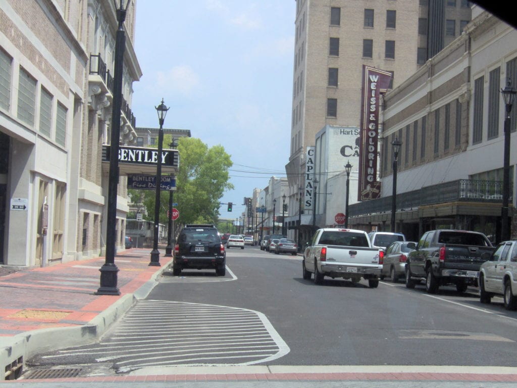 3rd Street downtown Alexandria Louisiana