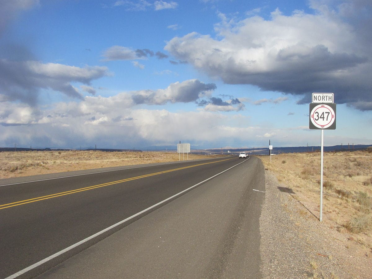 NM 347 northbound, Rio Rancho NM
