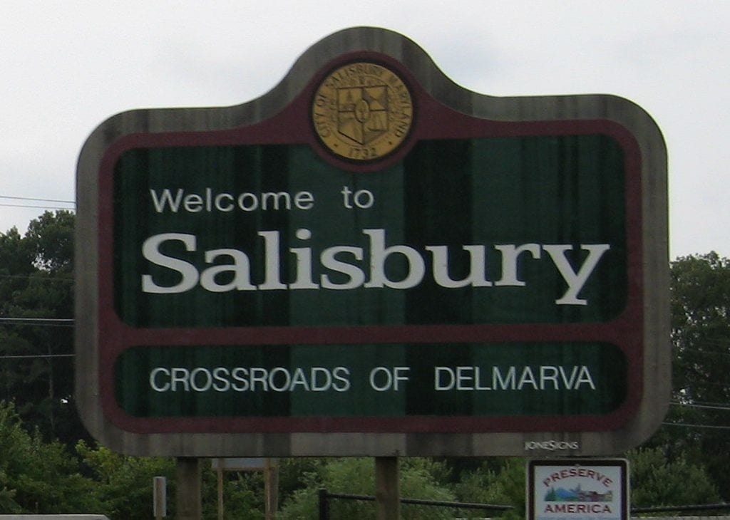 Salisbury, Maryland Sign