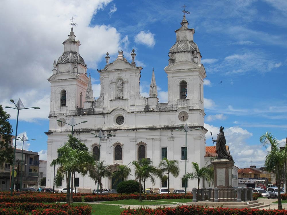 cathedral in Belem, Brazil
