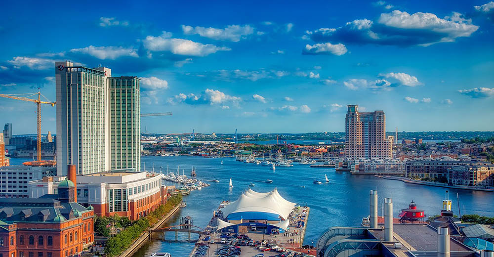harbor in baltimore maryland