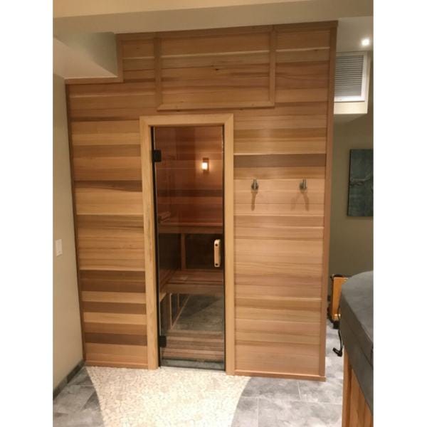 5'x6' Home Sauna Kit _ DIY Pre-Cut + Heater Package