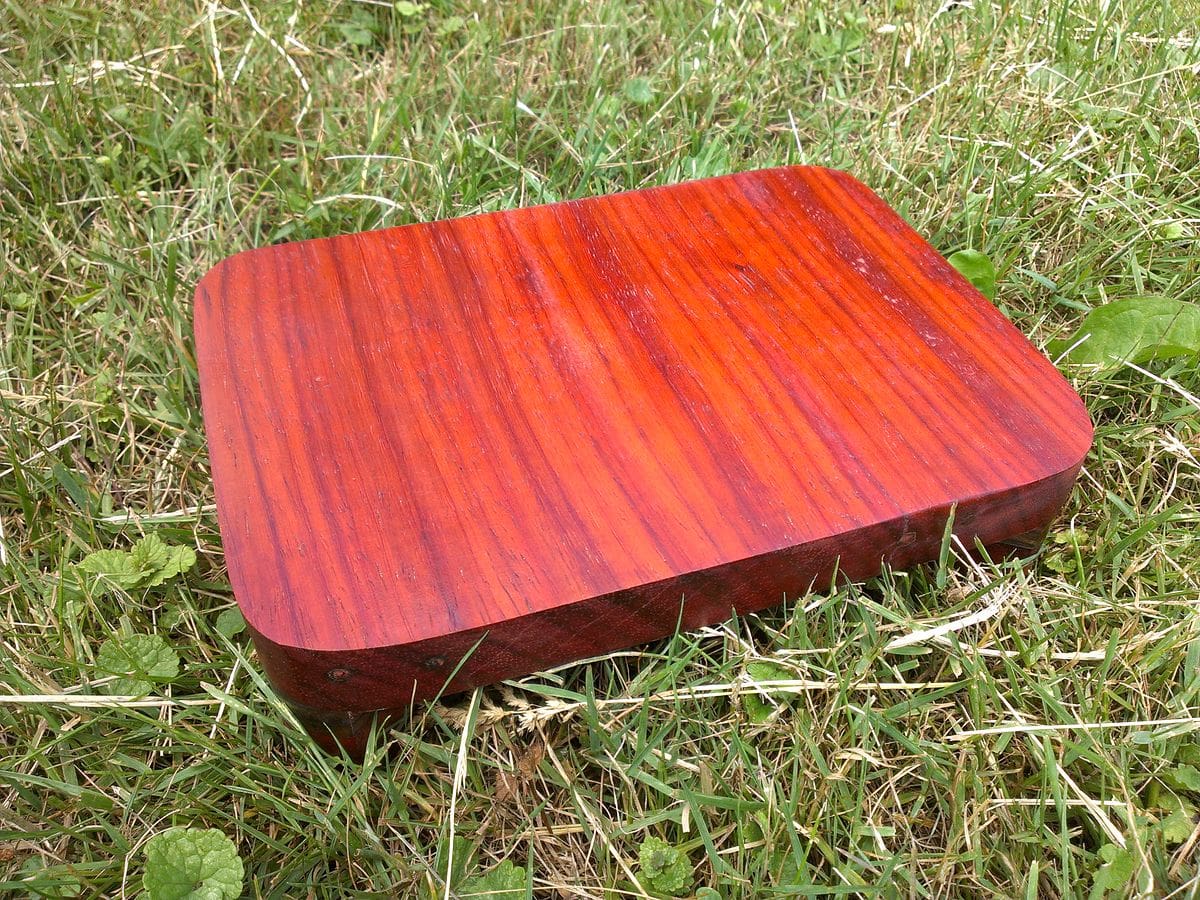 A --bonsai-- stand made from African Padauk wood 2013-06-02 13-19