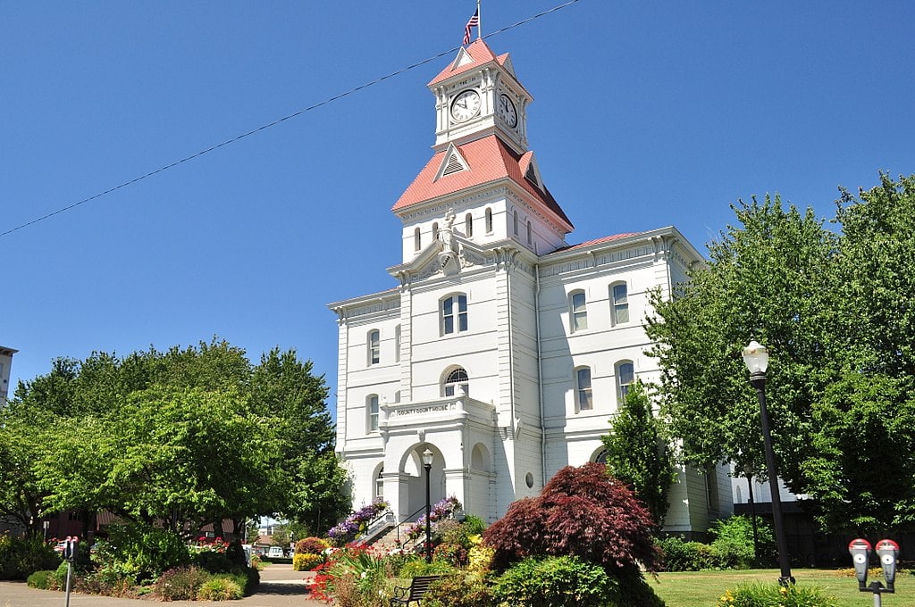 Corvallis, Oregon Benton County Courthouse
