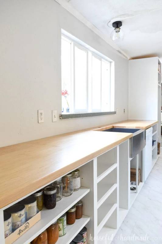 DIY wood countertops