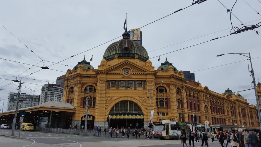 Melbourne central station