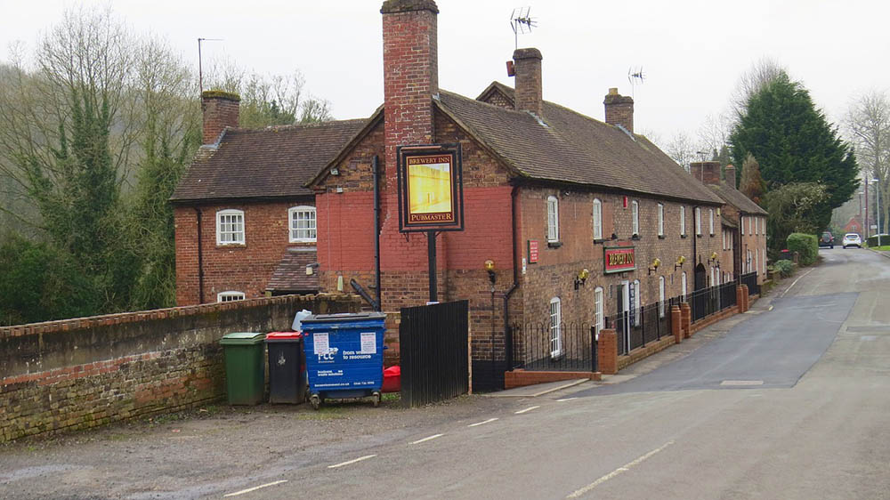 a road in Telford, England
