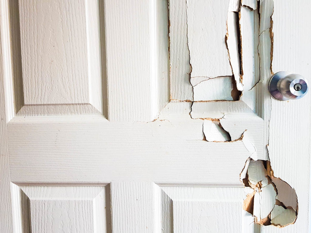 How To Fix A Hole In A Door In 10 Steps (with Pictures) House Grail