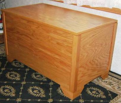diy blanket chest