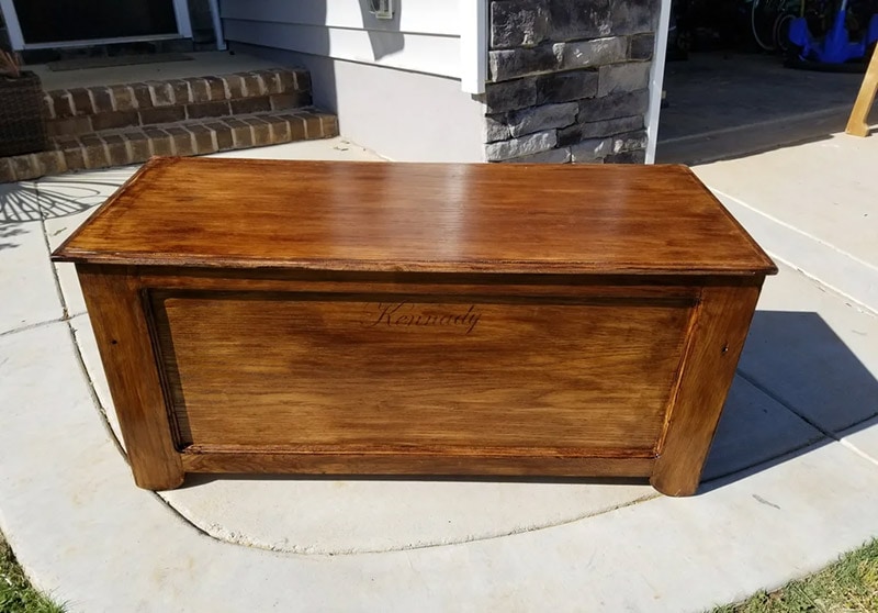 diy hope chest