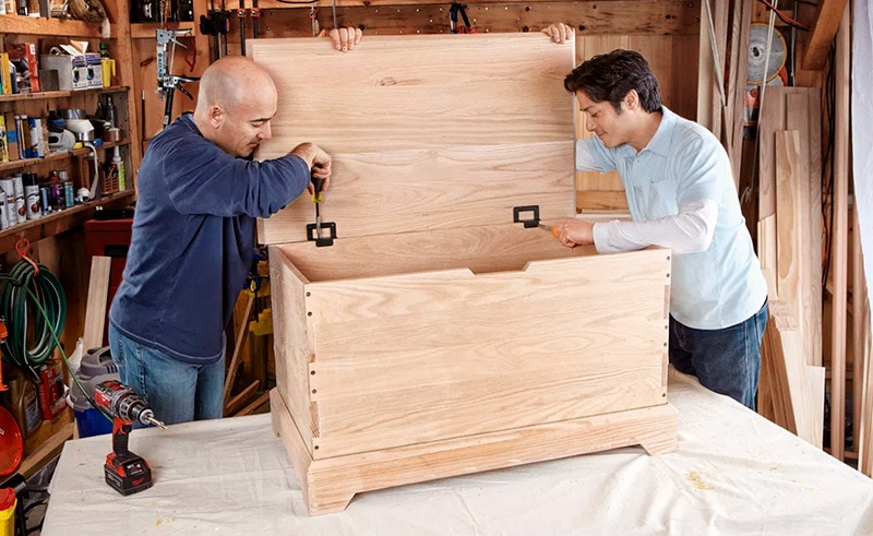 diy storage chest