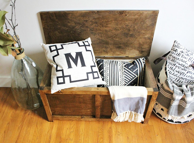 diy storage chest