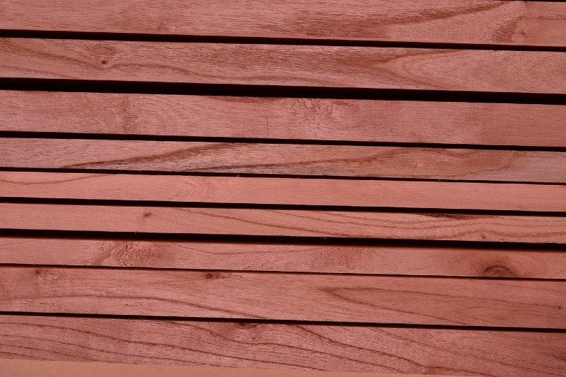 best wood for staining red