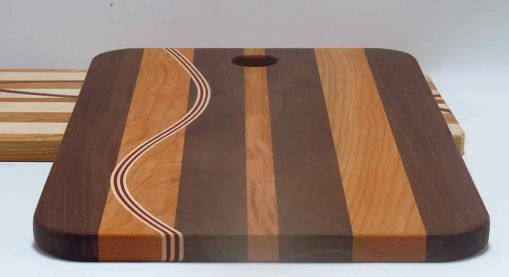 Curved Inset Cutting Board- instructables