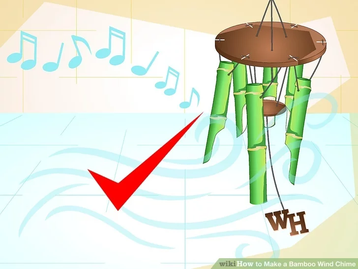 DIY Bamboo Mirror- rain on atinroof