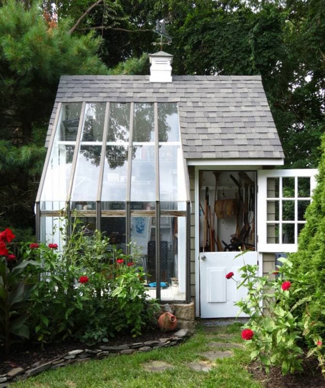 DIY best functional diy potting shed
