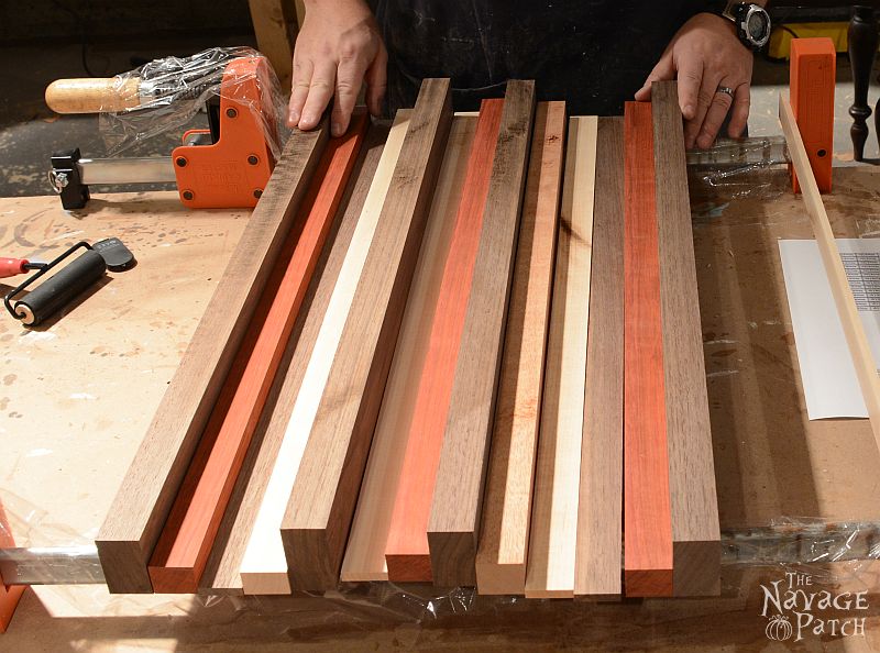 Four-Colored Cutting Board- then avage patch