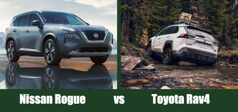 Nissan Rogue vs Toyota Rav4 Side by Side