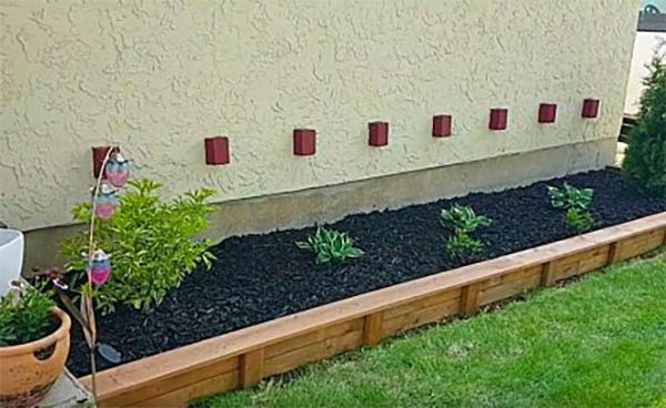 Simple Garden Bed Edging