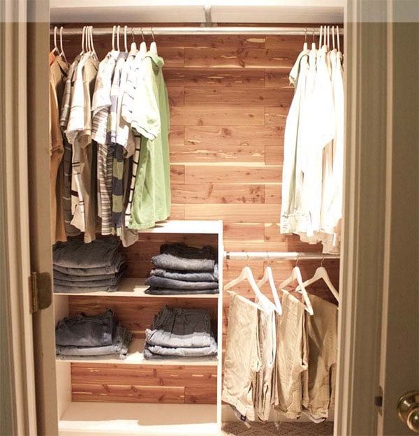 Real Girl's Realm: DIY Cedar Lined Closet