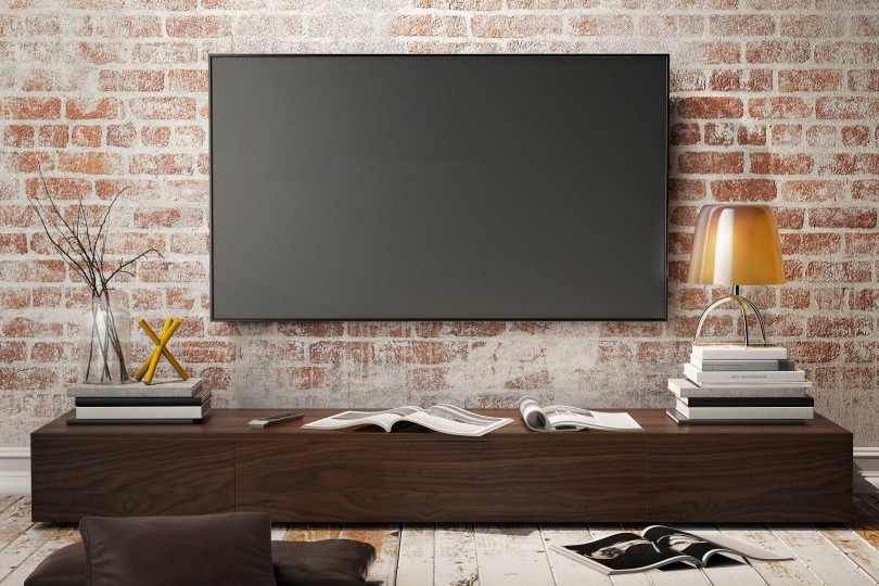 how to wall mount a tv on brick