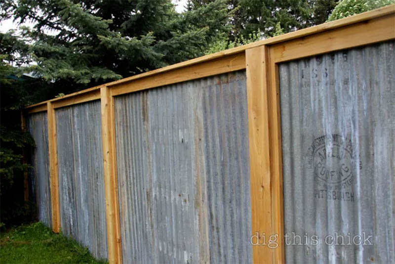 Tin Fence